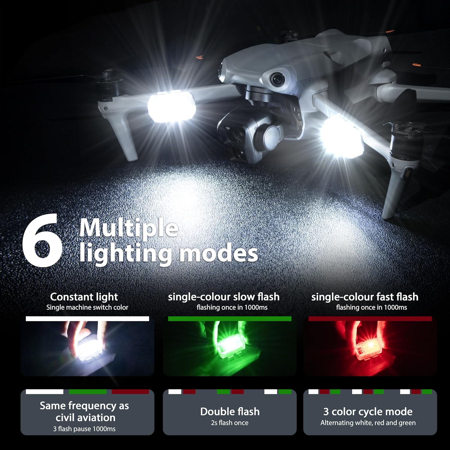 STARTRC Drone Strobe Light Ant - đánh giá và giá Drone Power Bank