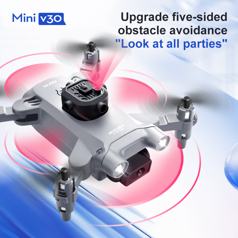 Mini V30 WiFi FPV Drone With 4 - đánh giá và giá Drone Controller Screen