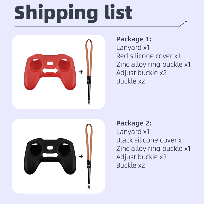 AB25-For DJI FPV Combo Remote  - đánh giá và giá Drone Remote Controller Lanyard