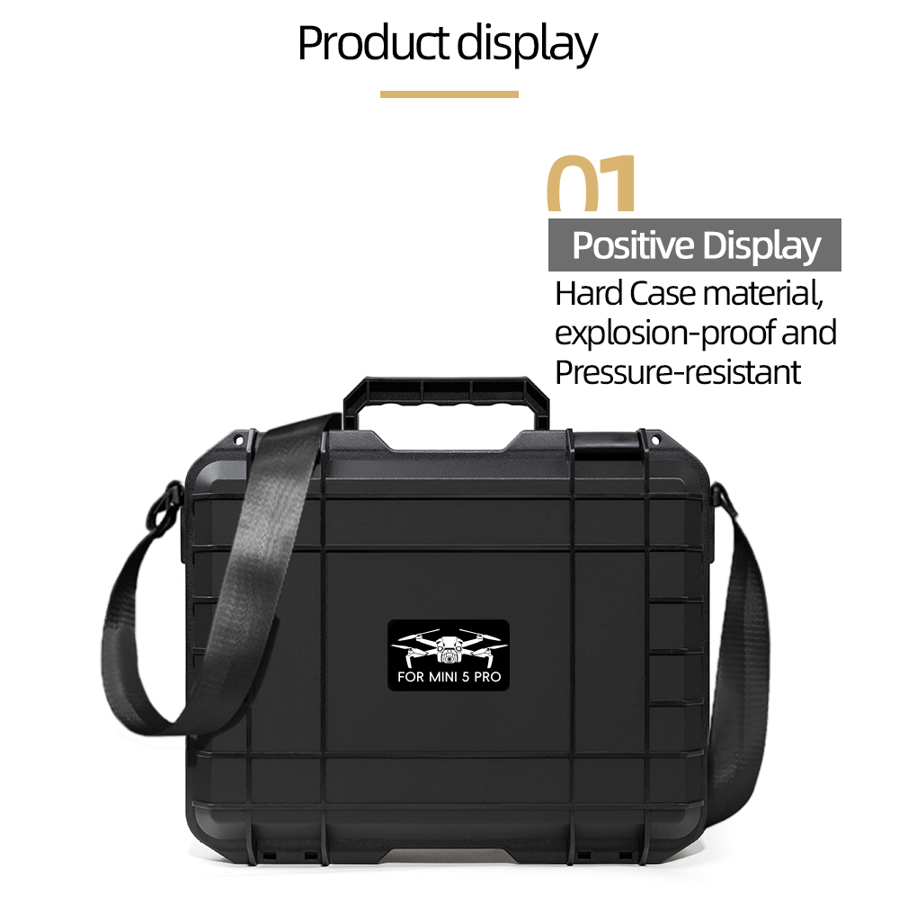 Case For DJI Mini 5 Pro Explos - đánh giá và giá Drone Hard Shell Case