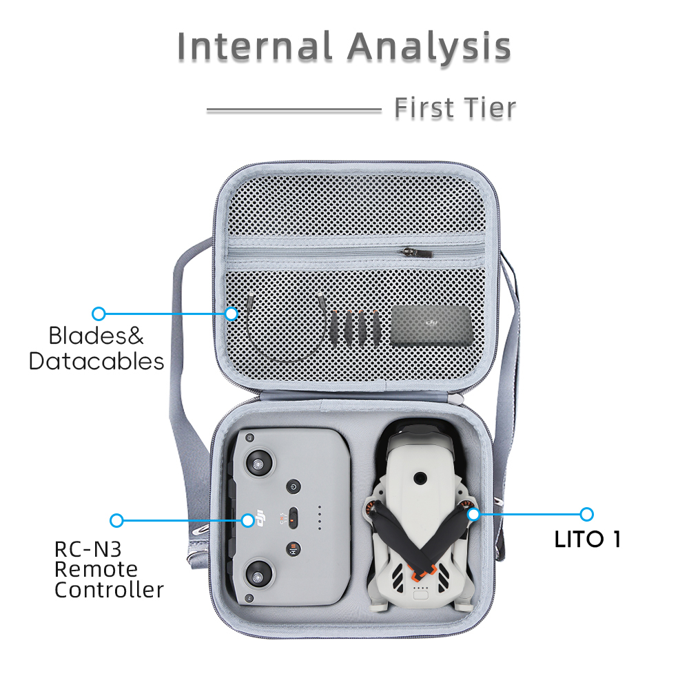 For DJI LITO X1 1  RC N3 Porta - đánh giá và giá Drone Hard Shell Case