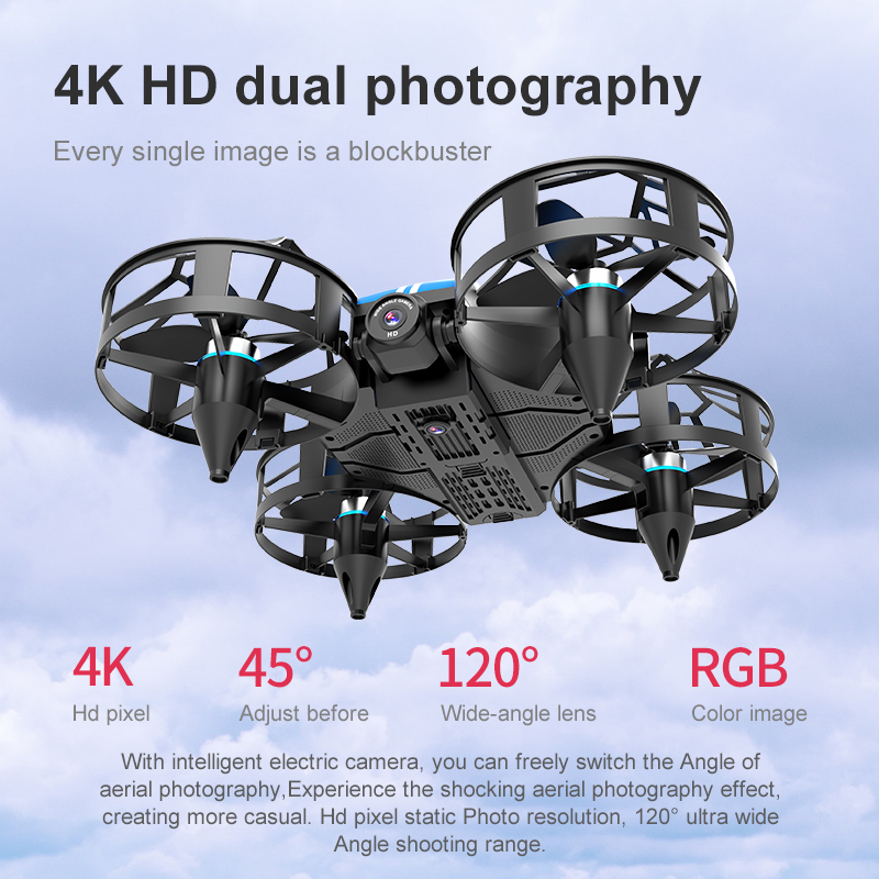 NEW Mini Drone 812PRO professi - đánh giá và giá Drone Remote Controller Lanyard