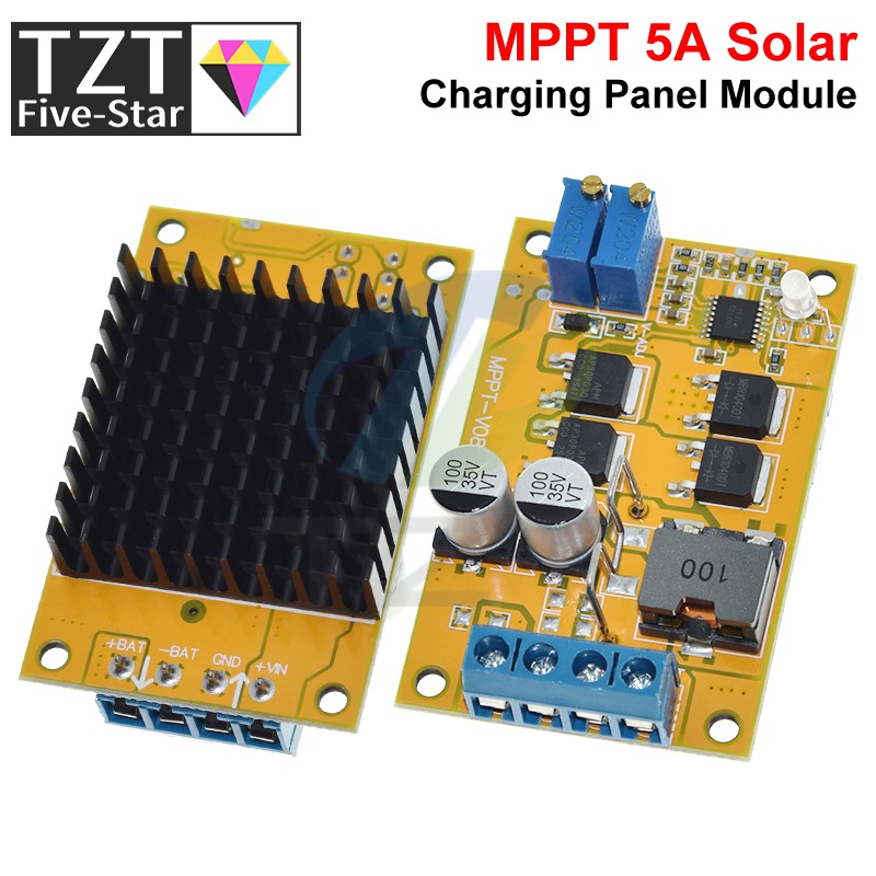 TZT 5A MPPT Solar Panel Regula - đánh giá và giá Drone Solar Charger